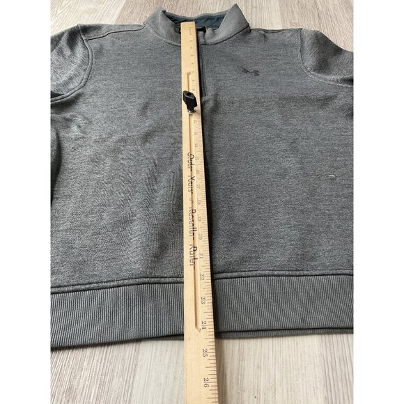 Under Armour Mens Gray 1/4 Zip Pullover Sweatshirt Size L - Picture 5 of 7